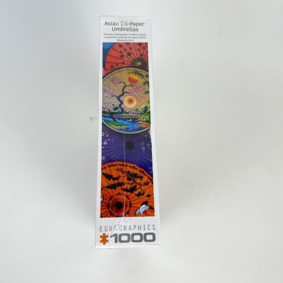 Eurographics Colors of the World 1,000-Piece Jigsaw Puzzle Asian Oil Paper Umbre - Picture 3 of 5